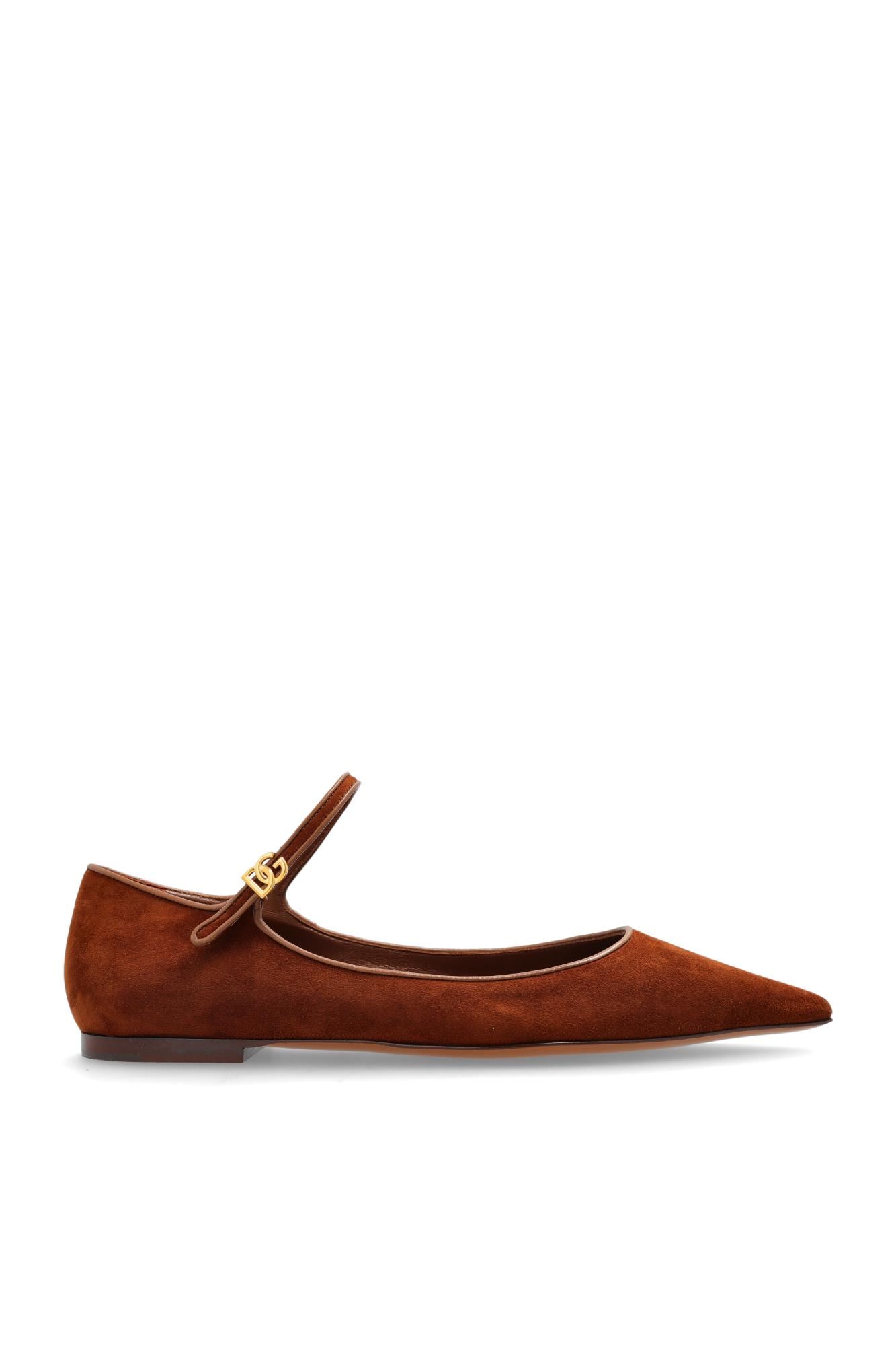 フラットシューズ Dolce & Gabbana CB0258AD160 Ballerinas Satin ballet flats in Red for Women | Dolce&Gabbana® US